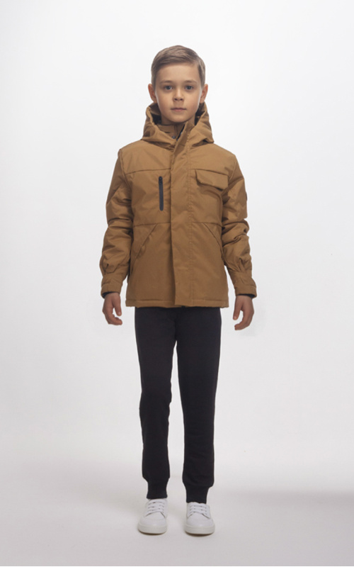 Joyce Παιδικό Casual Μπουφάν Αγόρι 2592212-Camel